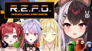 【  R.E.P.O.  】  R.E.P.O.をやりたいといった3人にニコニコでついていく夜見視点【にじさんじ/  夜見れな】
