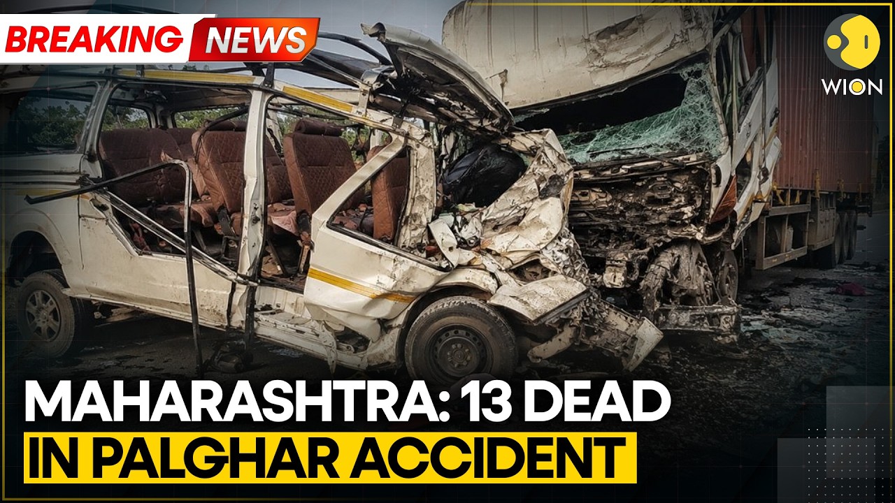 Maharashtra: Deadly Accident on Ahmedabad-Mumbai Highway; 13 Dead, 20 Injured | WION BREAKING