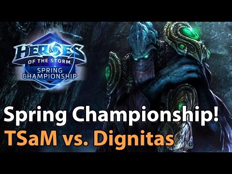 ► Heroes of the Storm Pro Gameplay: Dignitas vs. TSaM - Spring Championship