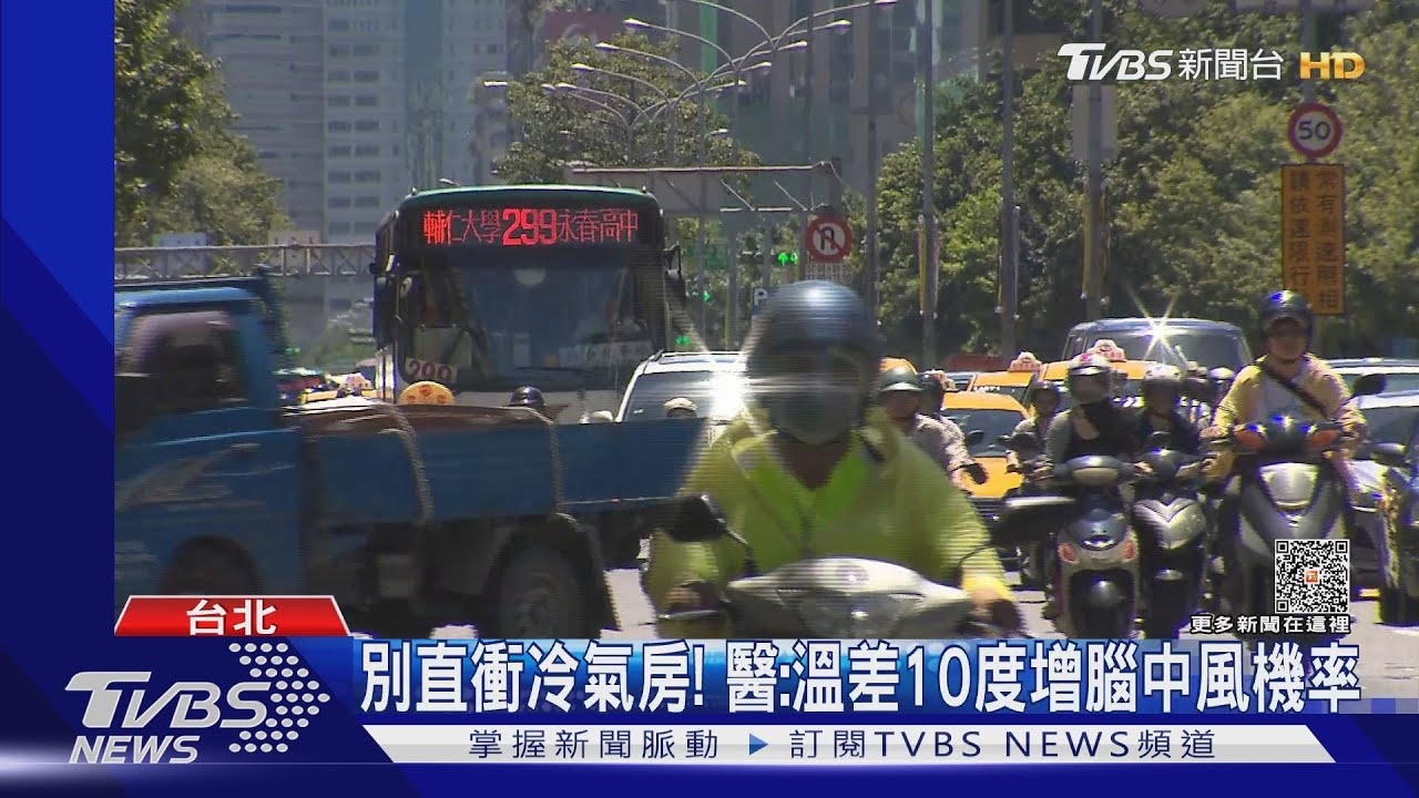 別直衝冷氣房！醫：溫差10度增腦中風機率