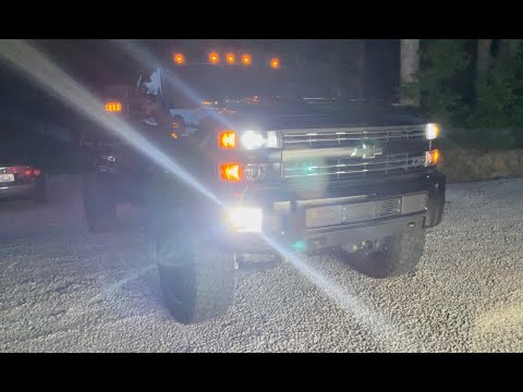 Dieselleds Full LED Headlight And Fog Light Install!! 15-19 Silverado 2500/3500.