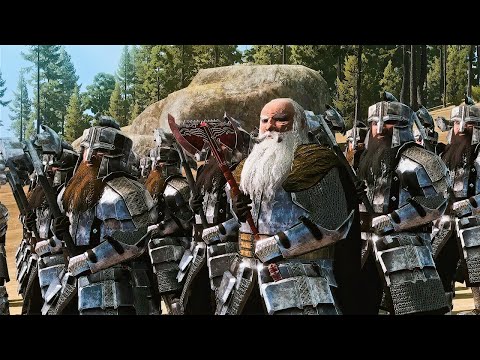 Dwarves of Erebor/Iron Hills & Dale Vs Easterlings | Lord of the Rings Cinematic Battle