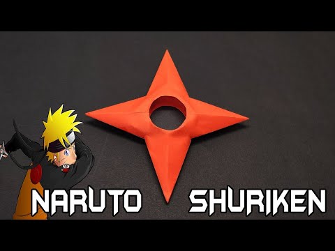 Kağıttan Naruto Shuriken Yapımı – Kolay Origami Ninja Yıldızı Nasıl Yapılır?