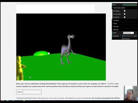 Computer Graphics Module 15: Ray Casting Math
