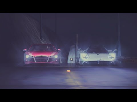 Pagani Zonda F vs Darius