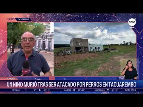 🇺🇾🔴Un niño de 5 años murió este lunes atacado por un perro en Bañado de Rocha