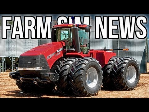 FARM SIM NEWS! | CASE IH STEIGER IN TESTING + FARMING SIMULATOR 20!