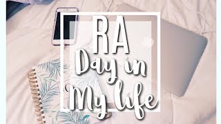 RA Day in My Life: Resident Advisor Edition!