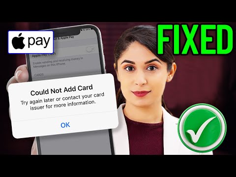 How To Fix Can't Add Card to Apple Pay On iPhone 2025 | Fix Apple pay not working