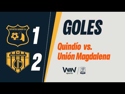 Quindío vs. Unión Magdalena (goals) | BetPlay Dimayor Tournament 2026-1 | Matchday 7