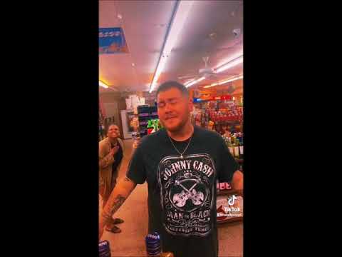Bear Bailey Sings John Legend - All Of Me At Gas Station Store | tiktok: @bearbailey1