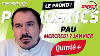 emission video des courses turf pmu du Mercredi 7 janvier 2026