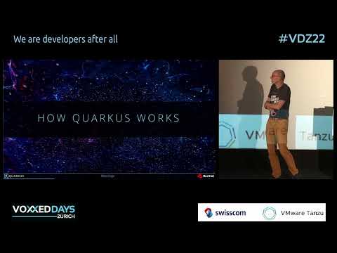 [VDZ22] Will my library or framework work on Quarkus (and GraalVM)? by Peter Palaga