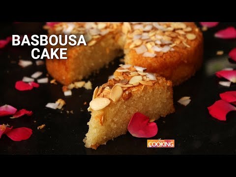 Basbousa Cake | Eggless Egyptian Semolina Cake Recipe | Cake Recipes | Dessert Recipes