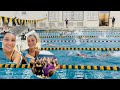 Come with me to a HIGH SCHOOL swim meet (My first one...EVER)