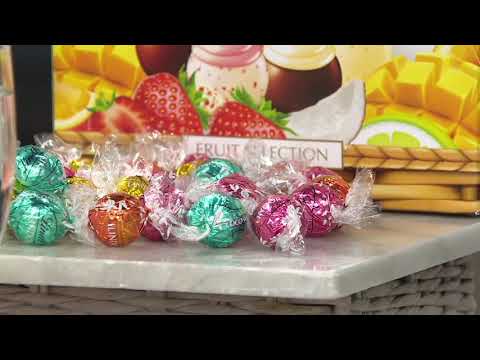 Lindt Lindor 100-Count Fruit Selection Truffles on QVC