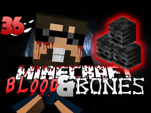 Minecraft FTB Blood and Bones 36 - HEADS!!