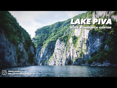 Lake Piva, towards the Komarnica canyon #gopro #mnewaters #kayaktive_montenegro