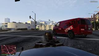 [垂れ流し]GTA online : お巡りさん相手ならめっぽうタフなRCタンク / RC Tank vs Police