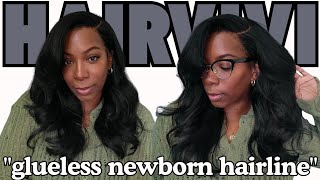NEW Light Yaki "Newborn Hairline" SELMA Glueless Wig Install Influencer Tips for Easy Wear HAIRVIVI