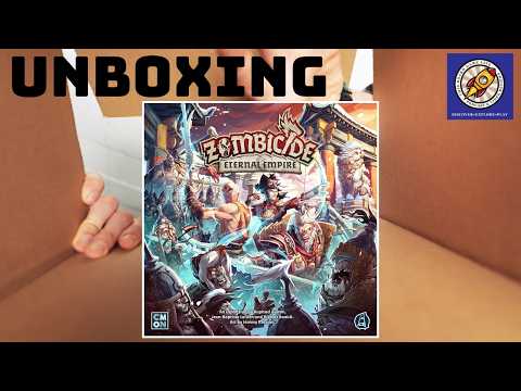 Zombicide White Death Eternal Empire Expansion Unboxing