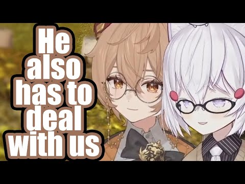 Clio and Tenma comment on Sakana's behavior on the work discord | #phaseclips | [Phase Connect]