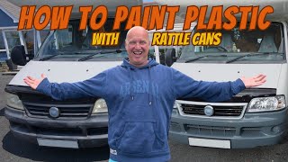 Want Perfect Car Plastics? Paint Like a Pro with Rattle Cans