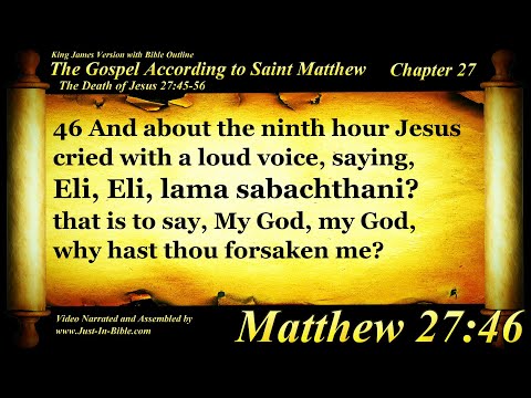 The Gospel of Matthew Chapter 27 - Bible Book 40 - The Holy Bible KJV Read Along Audio/Video/Text