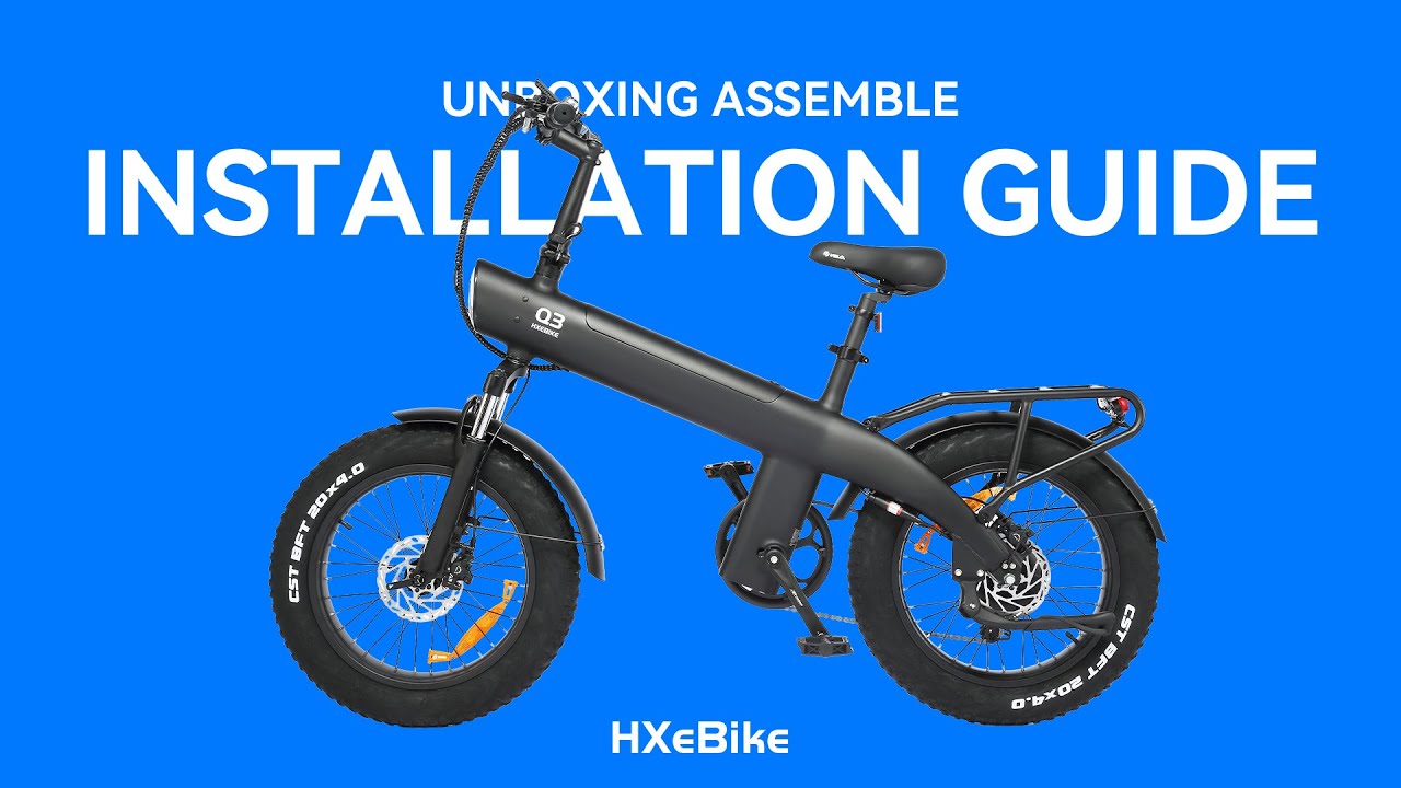 🎥HXeBike Orca Unboxing + First Ride | 2000W Fat Tire Folding E-Bike