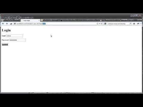 CodeIgniter Tutorials Registration Login Part 8 13