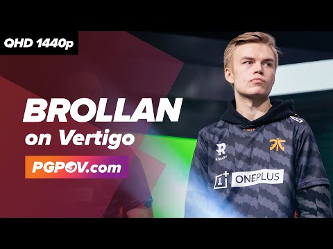[CSGO POV] Brollan (fnatic) vs MIBR / 34-13 / Vertigo // Player Settings in desc.