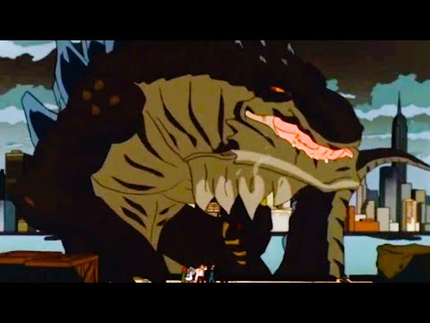 GODZILLA The Series Clip - "Rat Monster" (1998)