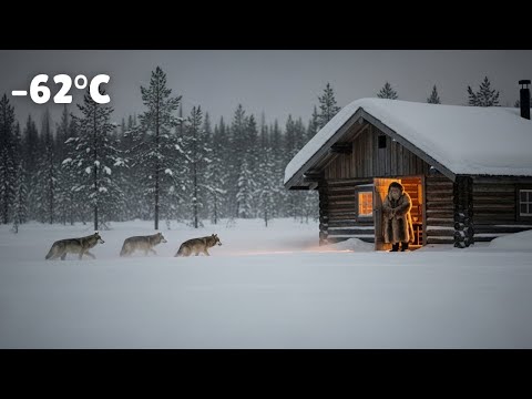 80-Year-Old Herder Faces a Wolf Pack | Surviving –62°C Taiga Night
