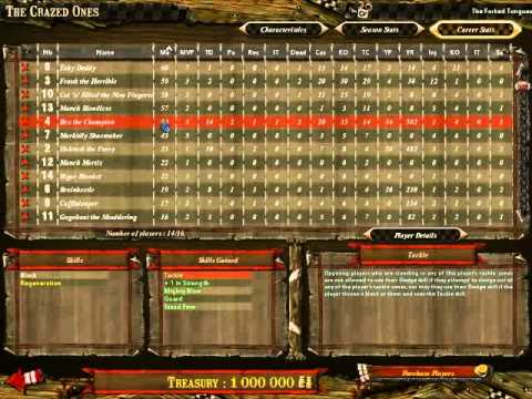 Post Blood Bowl Tournament Necromantic Campaign Review Part 1