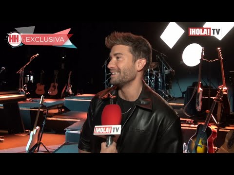 Pablo Alborán revela cuál es la bebida que toma antes de subirse a un escenario | ¡HOLA! TV
