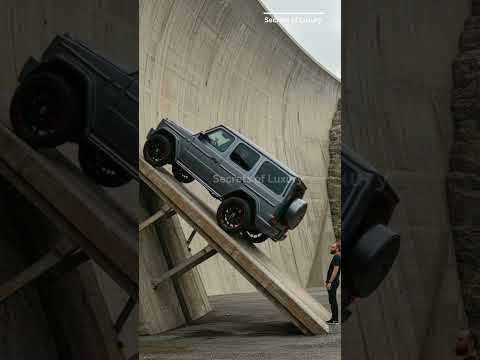 G-Class SUV Climbs a Vertical Wall? 🚙🔥 AI Off-Road Simulation Test | Mercedes-Benz