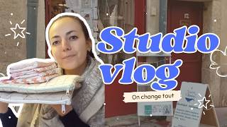 📦 Une semaine dans ma vie de créatrice : On change TOUT🏪✨