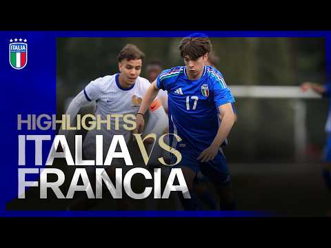 Highlights: Italia-Francia 2-0 | Under 17 | Amichevole