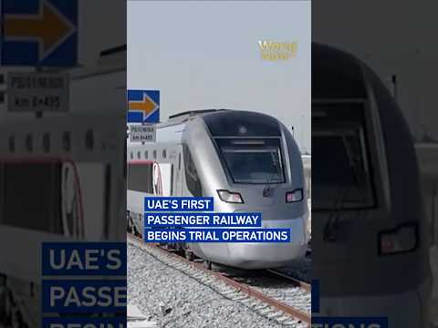 UAE's first passenger railway begins trial operations