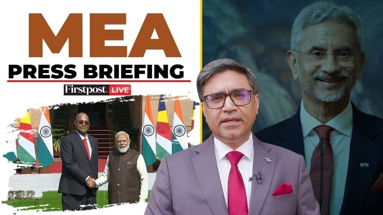 MEA Briefing LIVE: India's Ministry of External Affairs Briefs Media | PM Modi-Macron Meeting