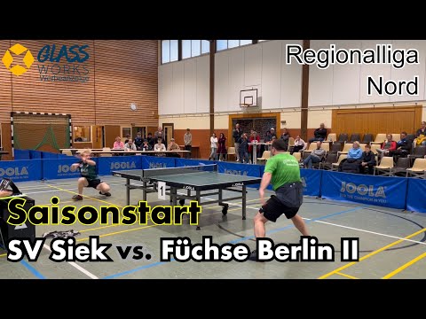 Saisonstart Regionalliga Nord 25/26 | SV Siek vs. Füchse Berlin II