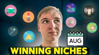 8 Winning E-commerce Niches for August 🏆