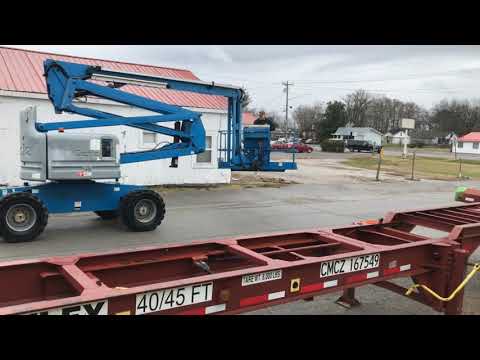 2008 Z-60/34 Articulating Genie Boom Lift  - CCR Industrial - 15282