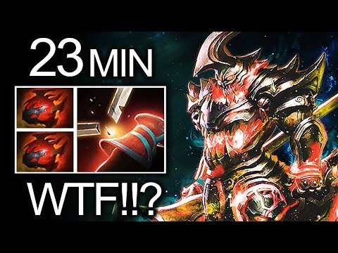 WTF!? 15 Min RAIDBOSS - Making This Hero FREE FARM all times Dota 2 by AdmiralBulldog