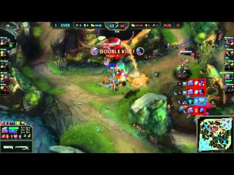 FORG1VEN - Tristana Quadrakill (Delayed Penta) vs EVER - League of Legends