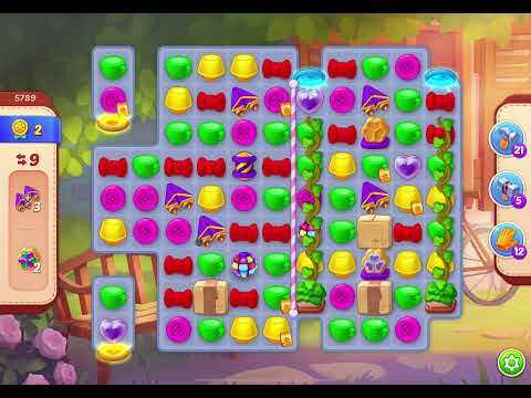 HomeScapes Level 5789 no boosters (16 moves)