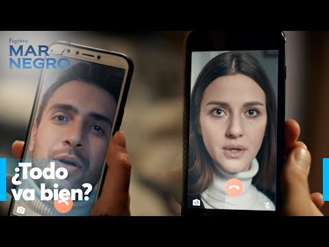 Nefes y Tahir hablan por videollamada  - Mar Negro Capítulo 113 | Fugitiva