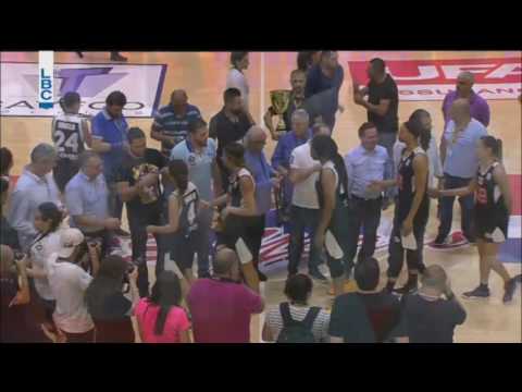 Lebanese Basketball - Women Final Lebanese League - Interview with Sandra Najem
