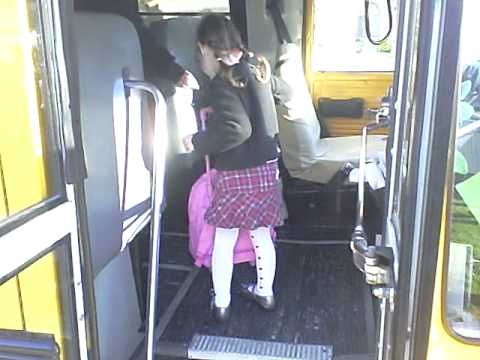 Bella gets on the school bus ▶2:29 ▶2:29