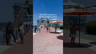 Beyond grateful for my parents for these opportunities and to be able to see the world at 18!#cruise